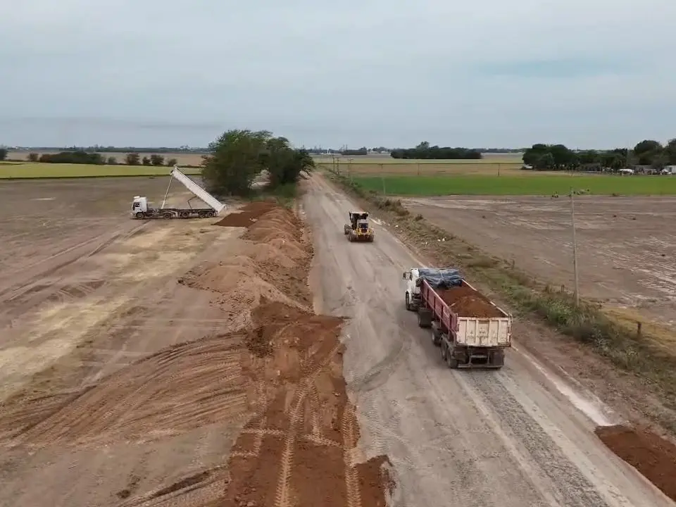 La provincia avanza con la reconstrucción de accesos a los puertos del Gran Rosario.