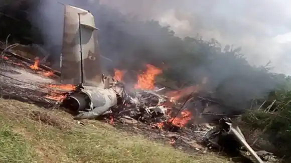 SE ESTRELLA AERONAVE de la Aviación Militar en el estado Zulia