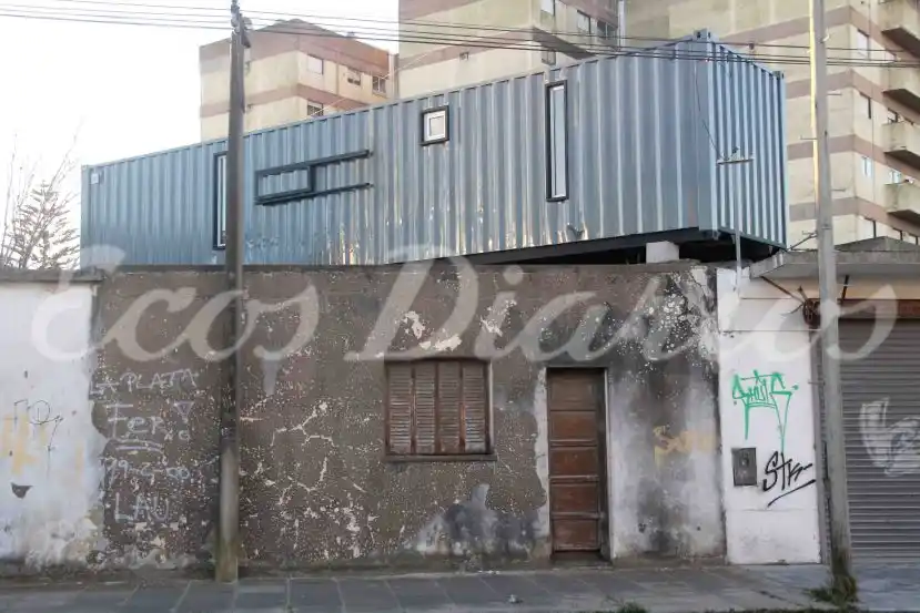 Nuevas opciones en construcción, como poner un contenedor en el techo