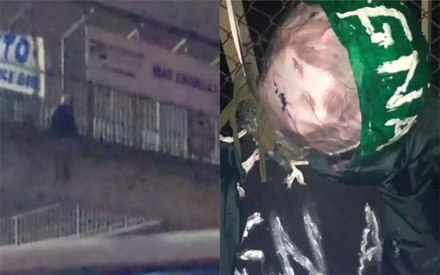 ¿Mensaje mafioso en La Matanza? Un muñeco de Patricia Bullrich apareció colgado de un puente