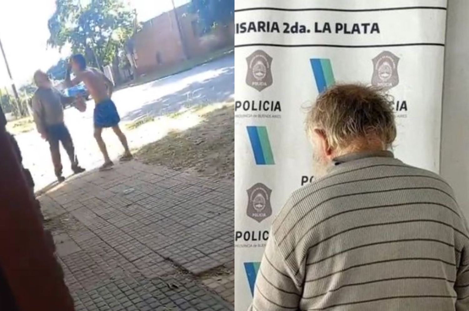 Jubilado detenido en La Plata