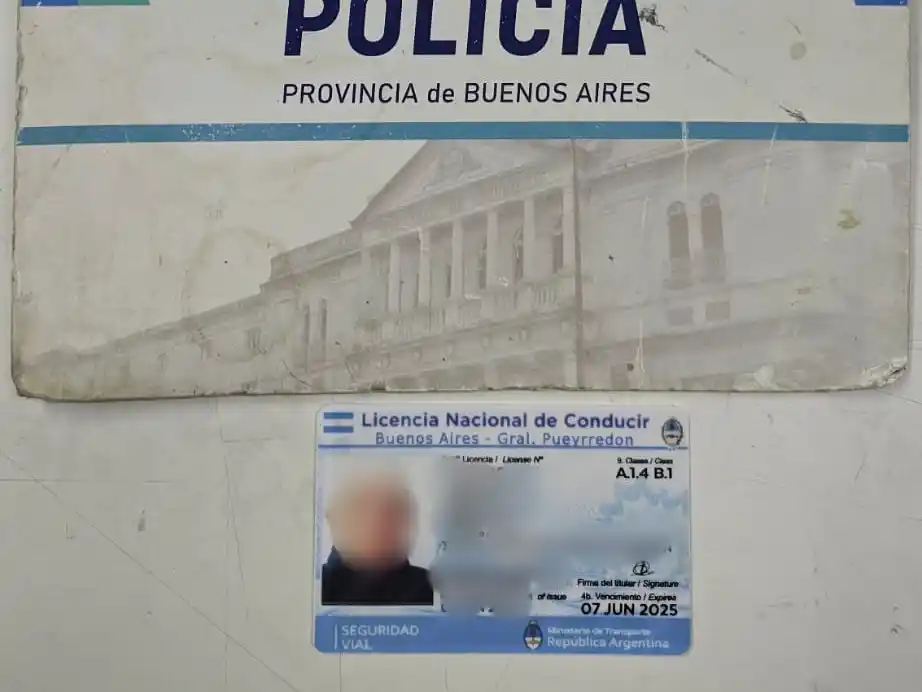De acuerdo a las fuentes policiales, el documento no se encontraba registrado en el sistema.