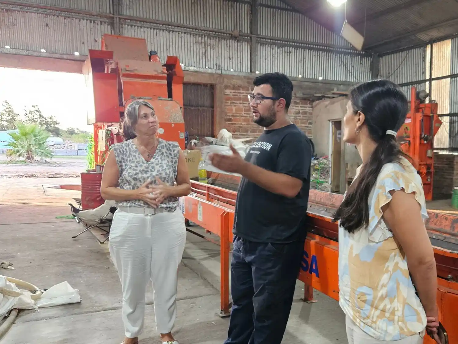 Recicladores de Nogoyá buscan constituirse en cooperativa con el apoyo de la provincia