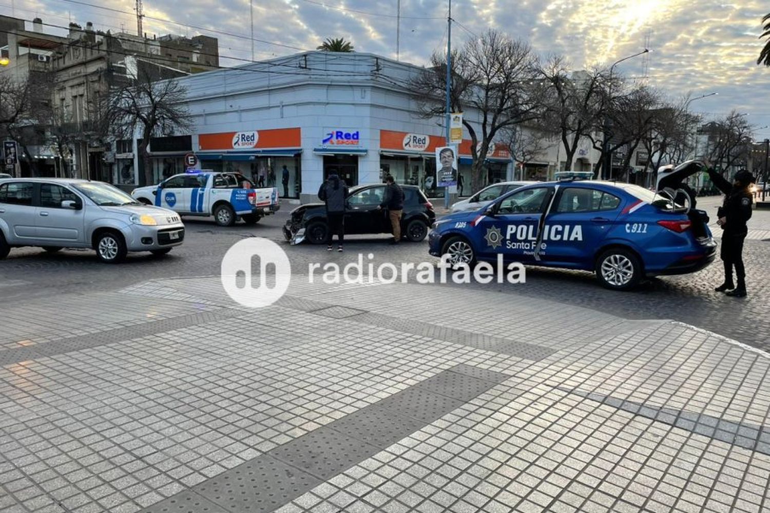 Choque en Intersección de Calles: Uno de los conductores estaba ebrio