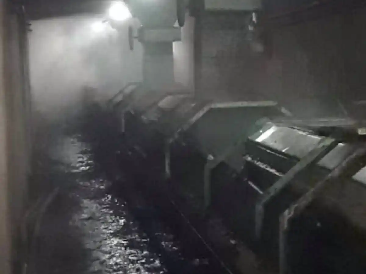 Voraz incendio en una planta de maní al sur de Córdoba