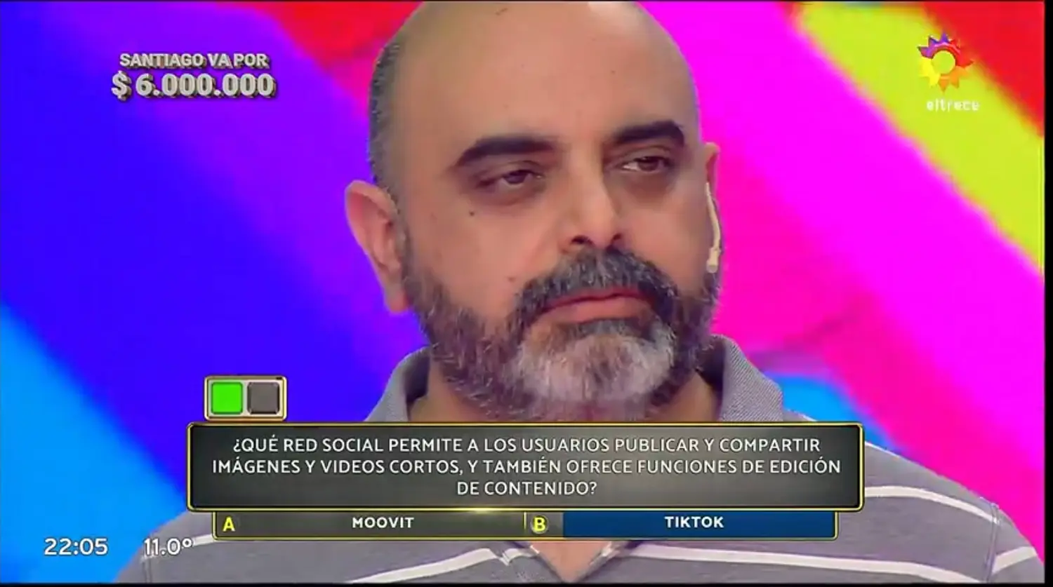 Un necochense en la final de Los 8 Escalones