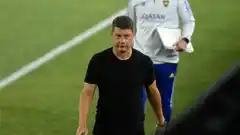 Battaglia habló de Benedetto, el cruce con Almendra y dijo que quiere un Boca "protagonista"