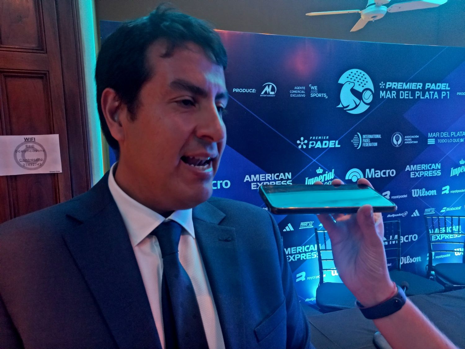 Santiago Brito, presidente de la APA