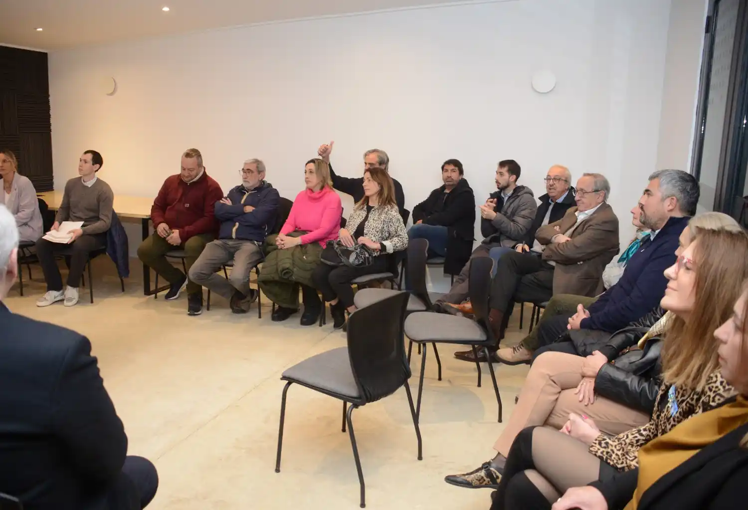 Lunghi se reunió con empresarios y puso el foco en fortalecer la gestión asociada