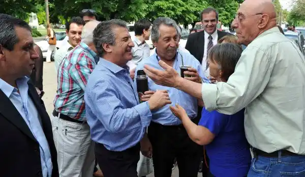 Urribarri recibió el apoyo de San Pedro