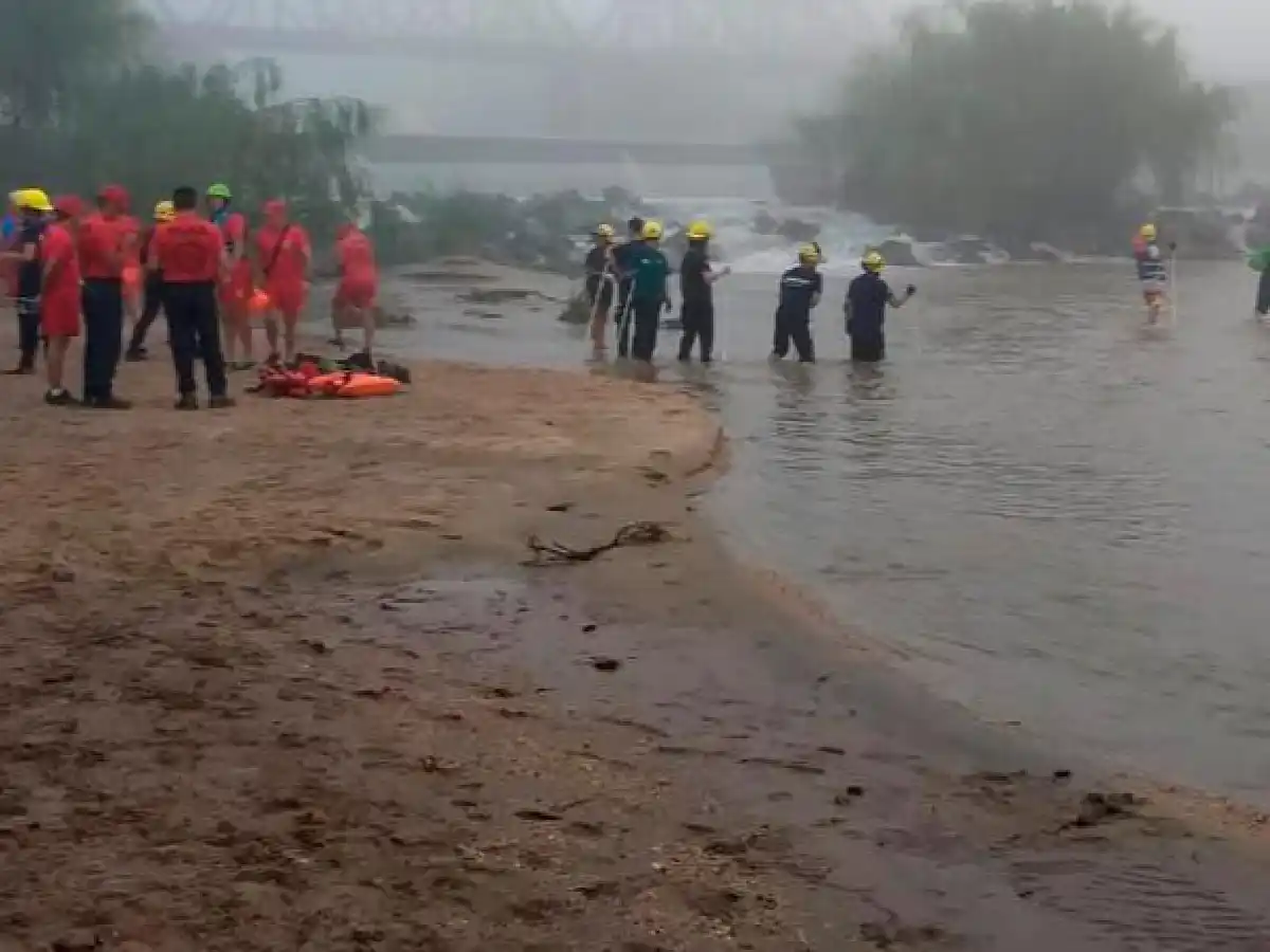 Un pescador murió tras ser arrastrado por la corriente del Río Cuarto