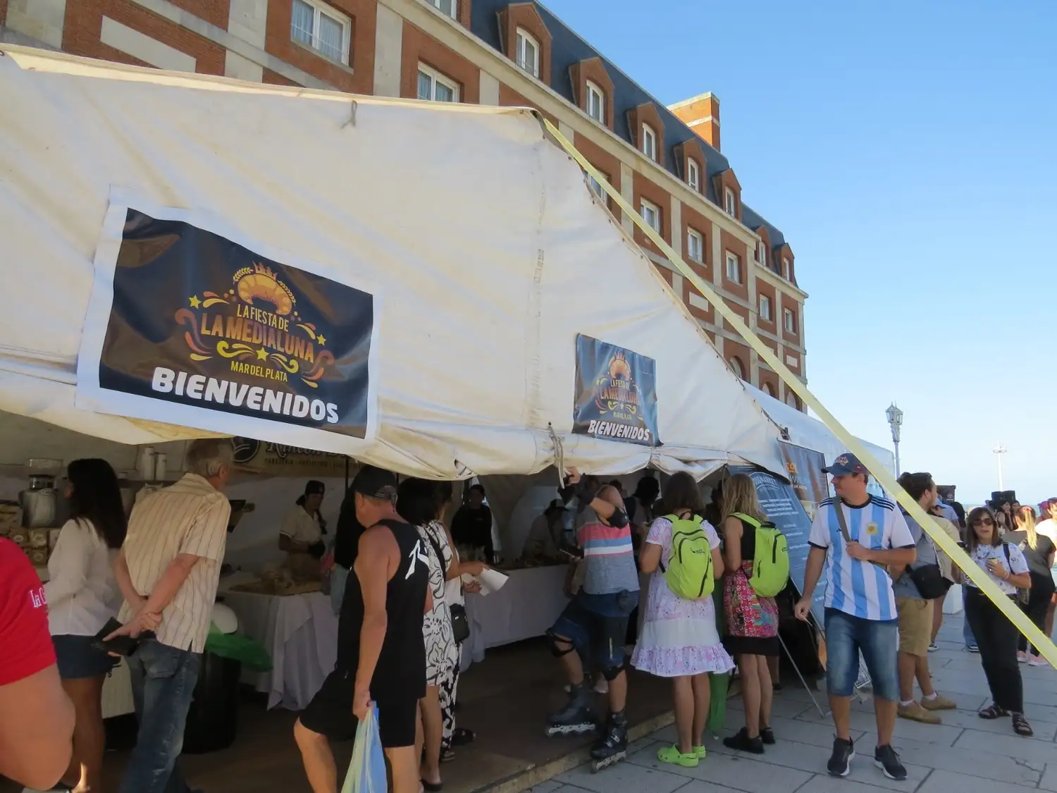 Fue organizada por José Antonio Boccanfuso y respaldada por la Fundación Solidarios multiplicando Esfuerzos junto alsindicato de panaderos y pasteleros.
