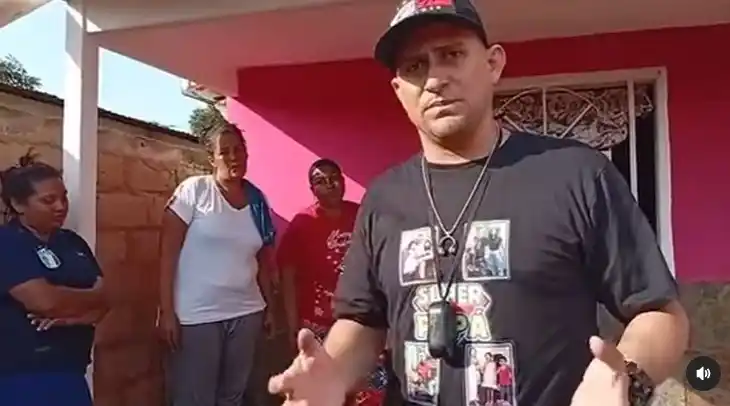 Se enteraron de que estaba en El Salvador por un video: “ÉL NO ES DEL TREN DE ARAGUA” (+Imágenes)