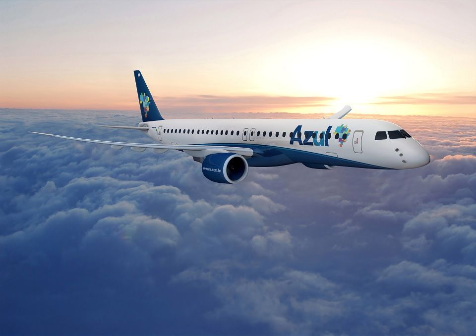 Azul confirma pedido de 30 Embraer E195-E2