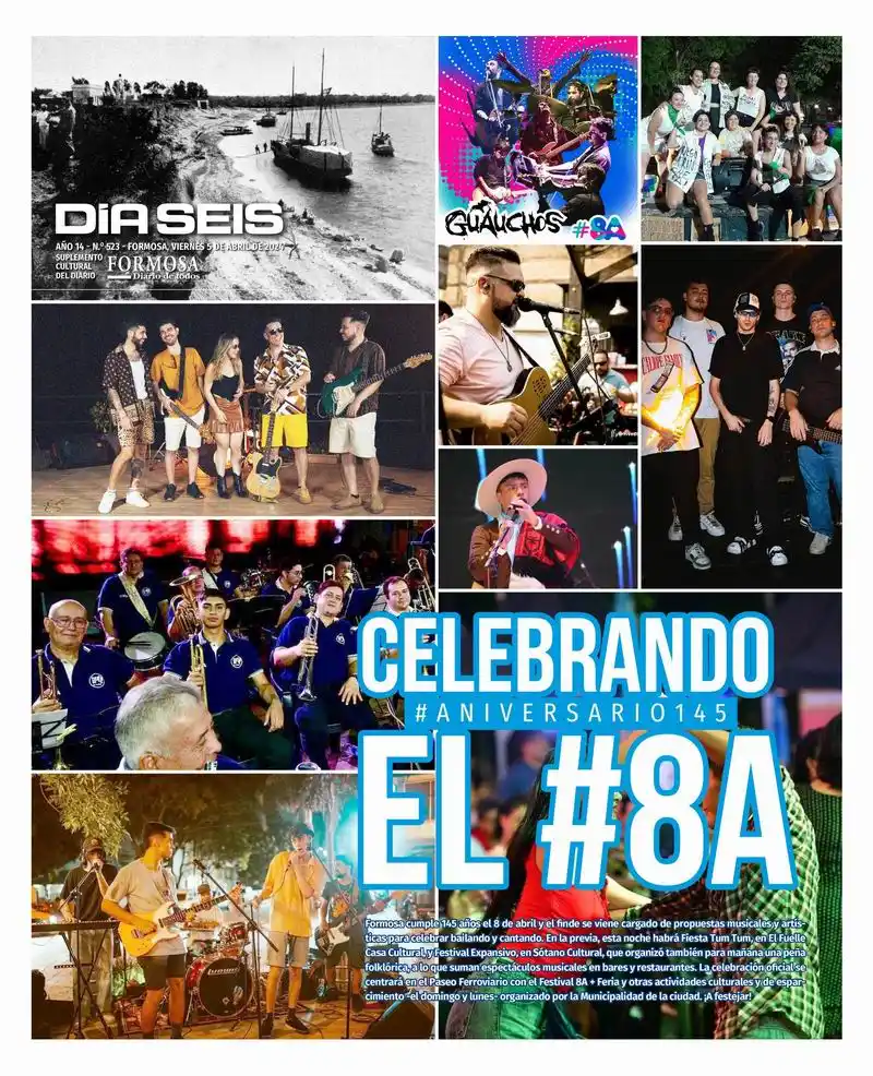 Un finde de fiesta celebrando a Formosa