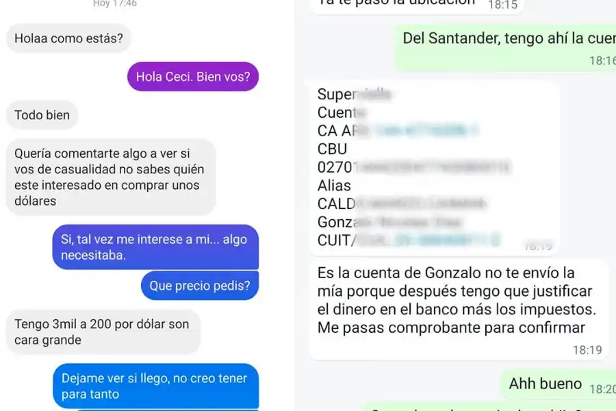 Intentaron estafar a un concejal de Rafaela: "Se comunicaron conmigo simulando querer venderme dólares"