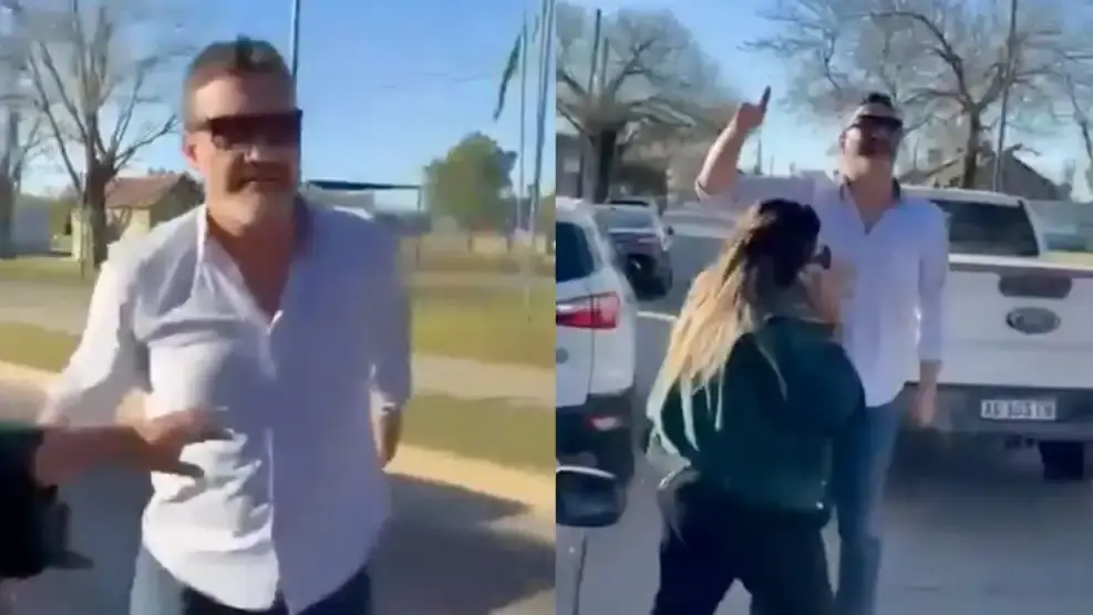 Escándalo en Brandsen: el intendente se trenzó a golpes en la calle con un concejal