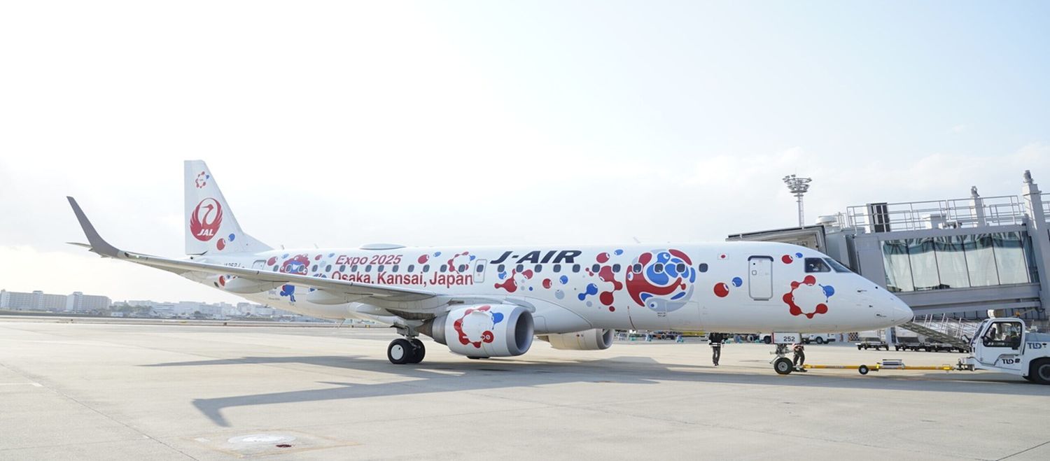 Japan Airlines presenta “JAL MYAKU-MYAKU JET” para la celebración de la Expo 2025