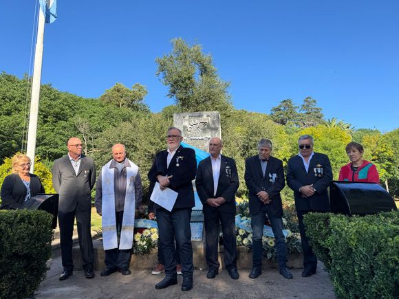 2 de abril: así fue la ceremonia de los veteranos de Malvinas de San Pedro
