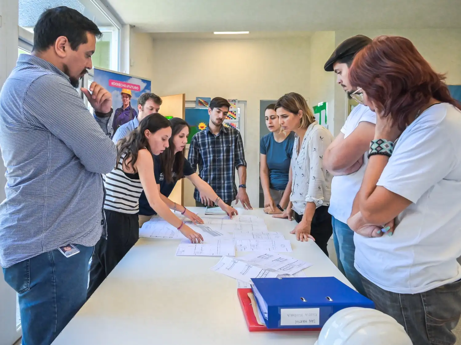 El OPISU trabaja en el proyecto de construcción del nuevo edificio educativo.