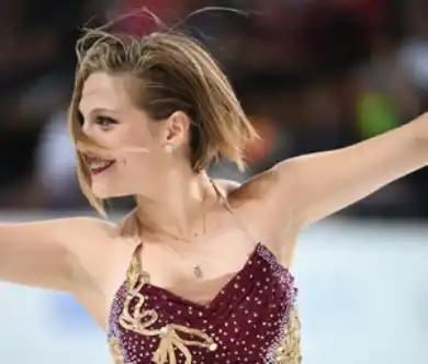 Nadia Ortiz Villar en su debut en Novara. 