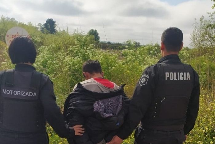 Imagen del detenido recapturado. Crédito: Esperancino