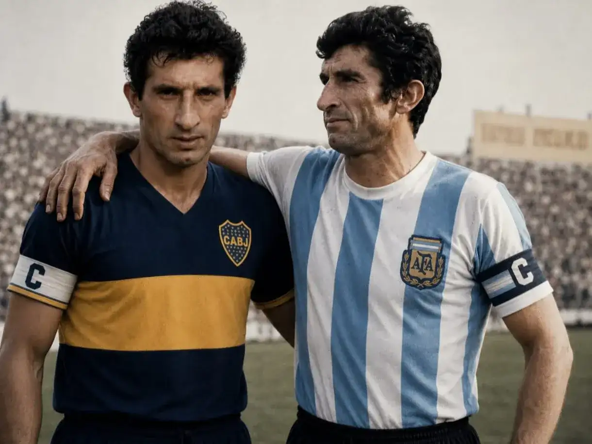 Rattín, gran capitán para Boca y la Selección.