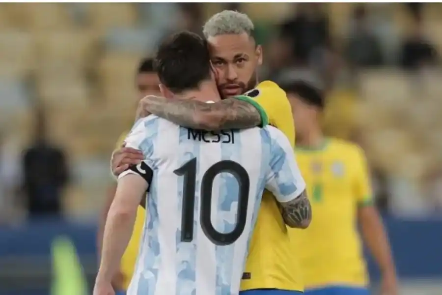 Messi le dedicó un mensaje en sus redes a Neymar luego de su lesión ante Uruguay
