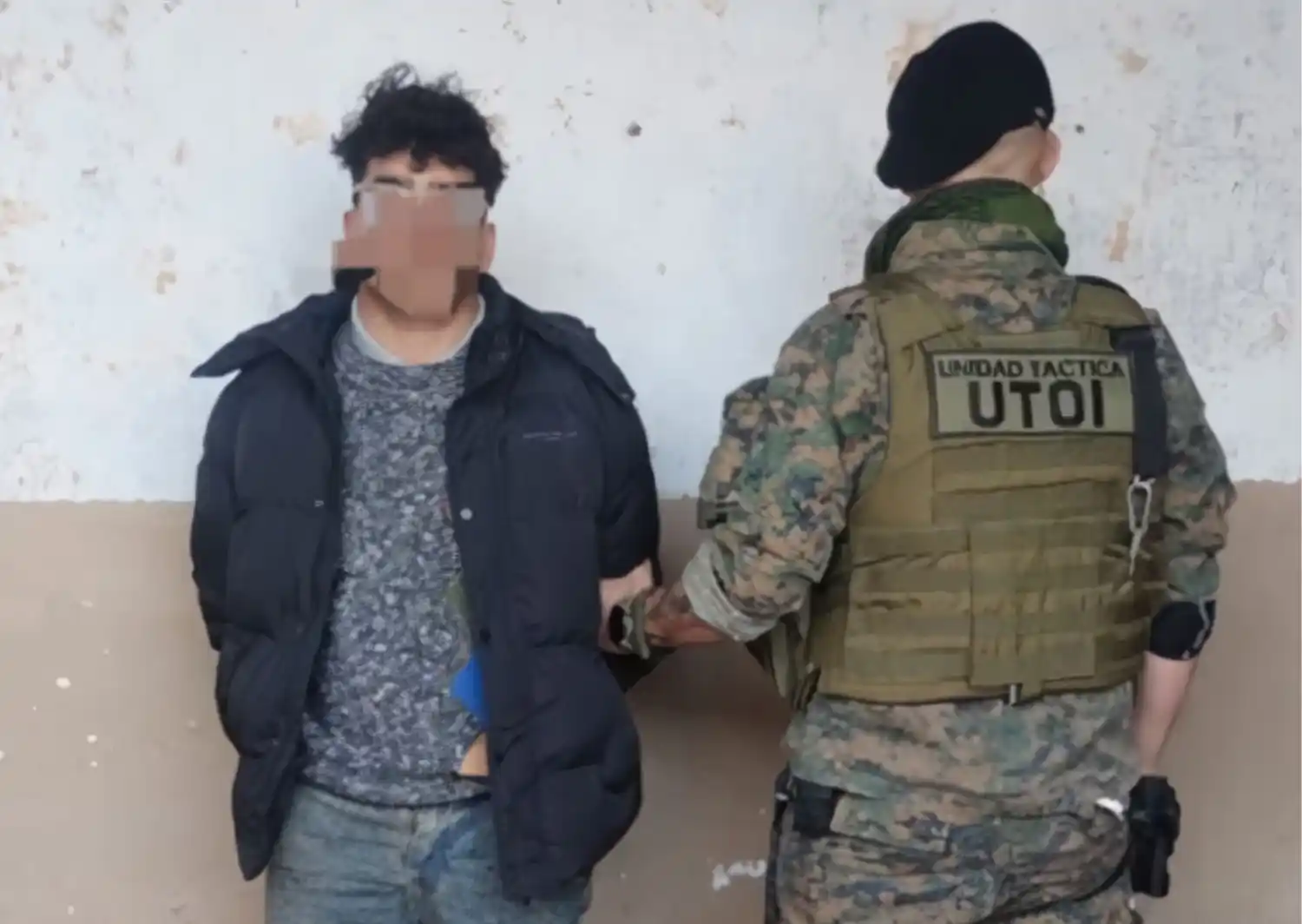 aprehendido por manejar una moto con motor adulterado