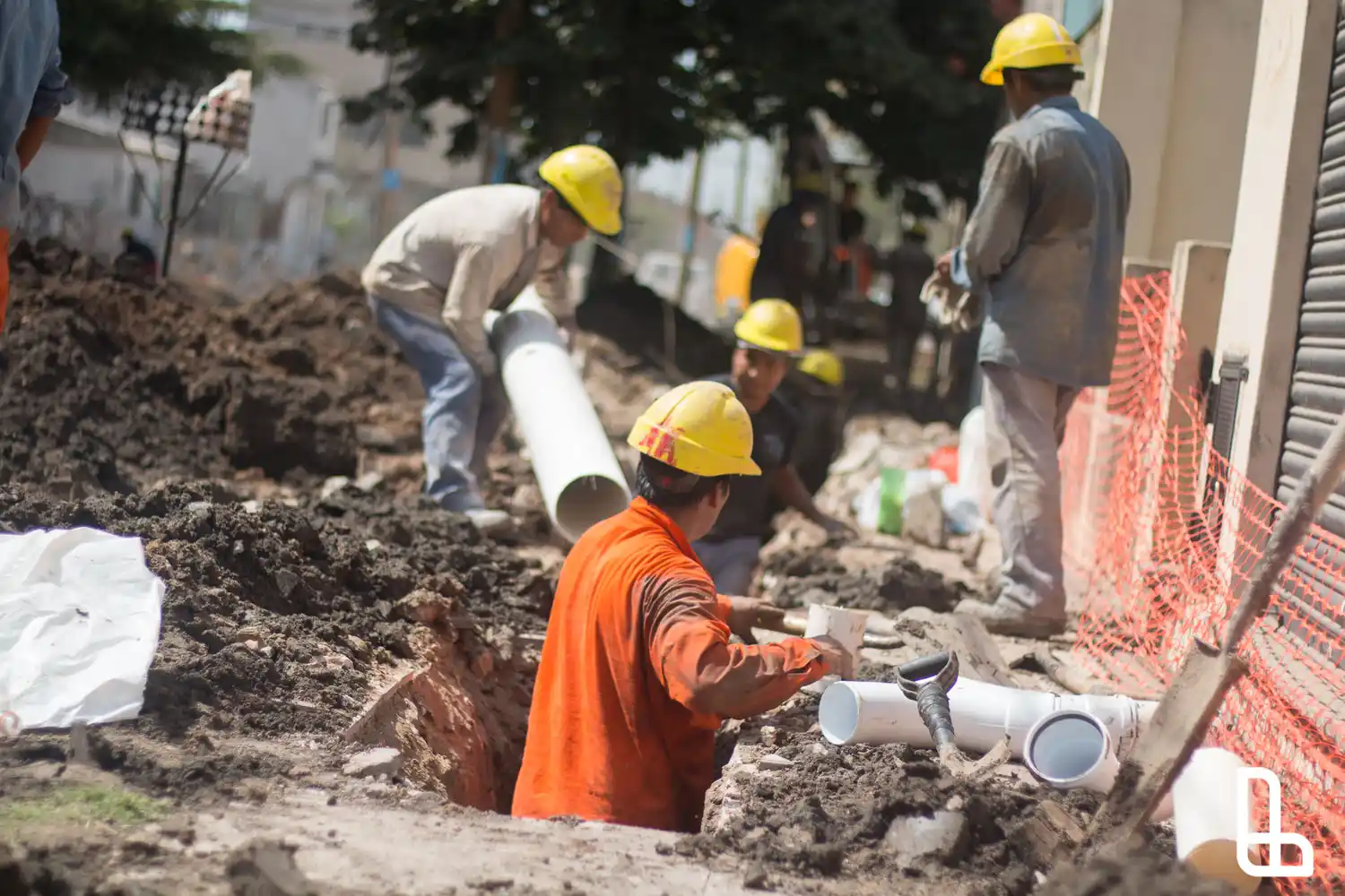 Casi un 70 por ciento de los vecinos de Lanús ya tienen cloacas