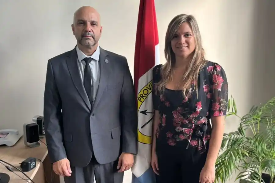 Ulieldin planteó las principales problemáticas en materia de Seguridad al Ministro Brilloni.