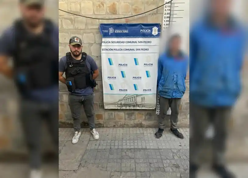 Detuvieron a un joven en allanamiento, acusado de un robo