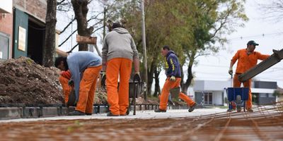 Crespo avanza con nuevas obras de pavimentación: cuatro cuadras en marcha para mejorar la conectividad y calidad de vida