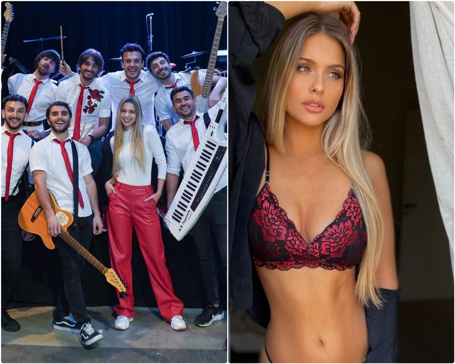 Quién es la joven modelo entrerriana que se convirtió en la nueva cantante de Agapornis