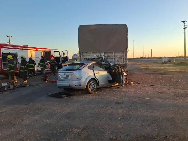 El siniestro ocurrió en la mañana de este lunes. (Gentileza El Litoral)