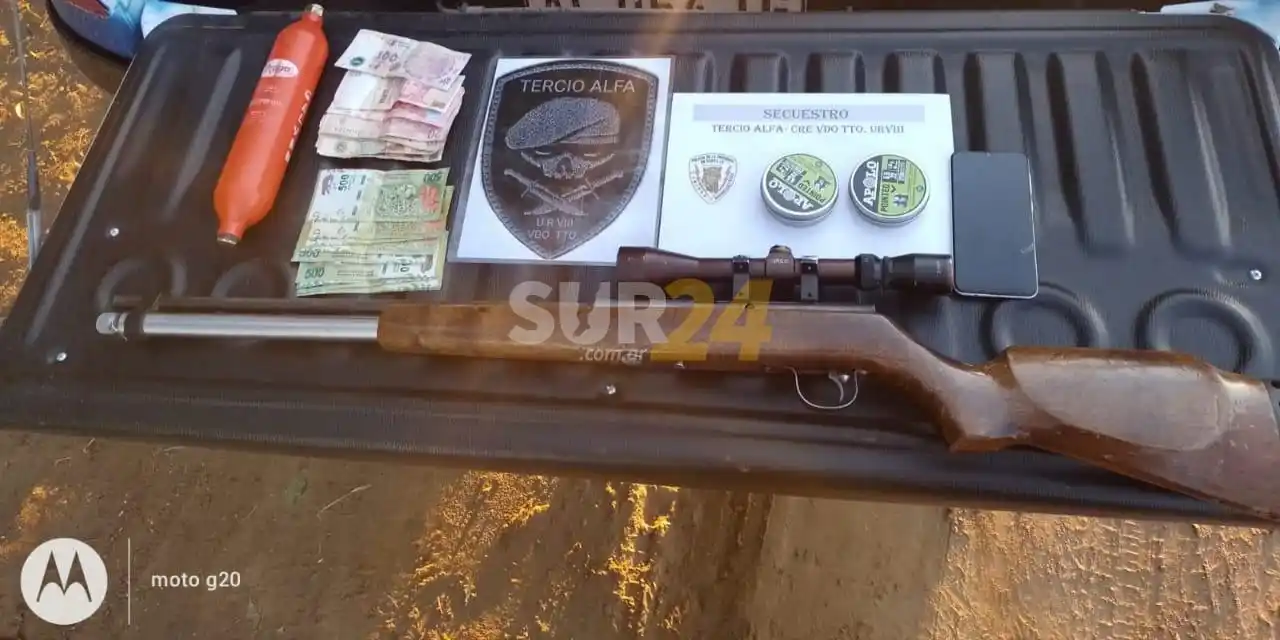 Un detenido por efectuar disparos en el hipódromo del Jockey Club