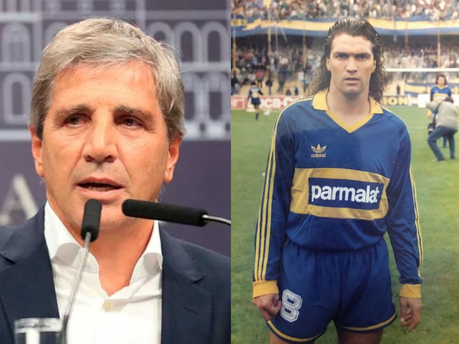 Luis Caputo y Blas Armando Giunta