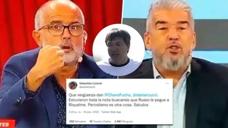 En ESPN el Chavo Fucks y Daniel Arcucci llamaron "bobo" a un periodista de Olavarría y desataron un escándalo en las redes