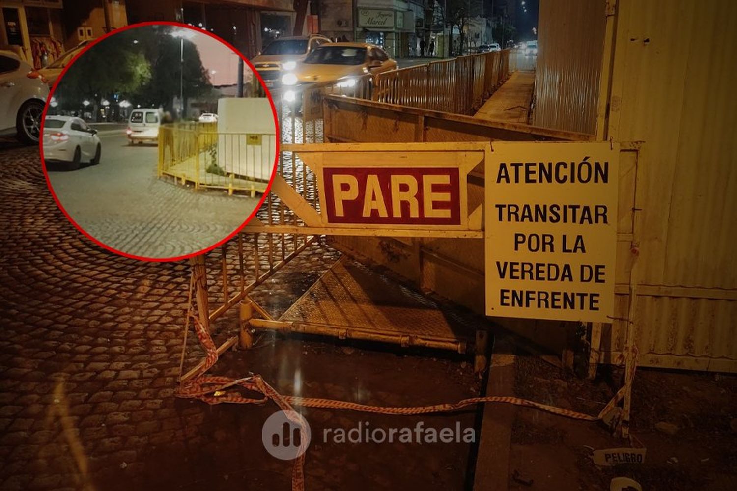 “¡ATENCIÓN! Transitar por la vereda de enfrente”: la advertencia que muchos ignoran