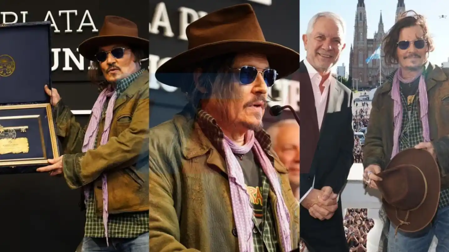 Johnny Depp en La Plata