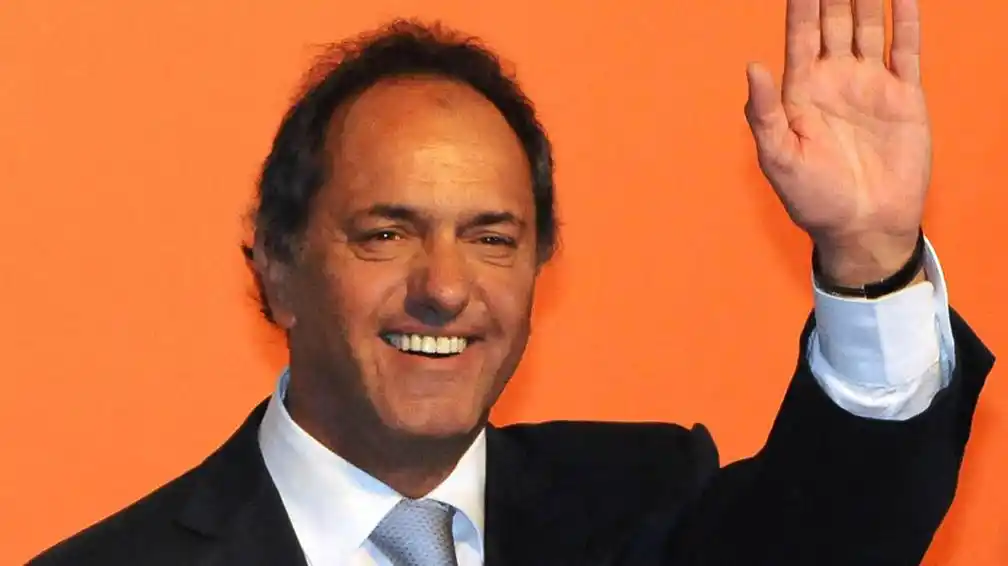 Scioli envió su mensaje de Navidad desde Tandil: Pidió "paz y unidad"