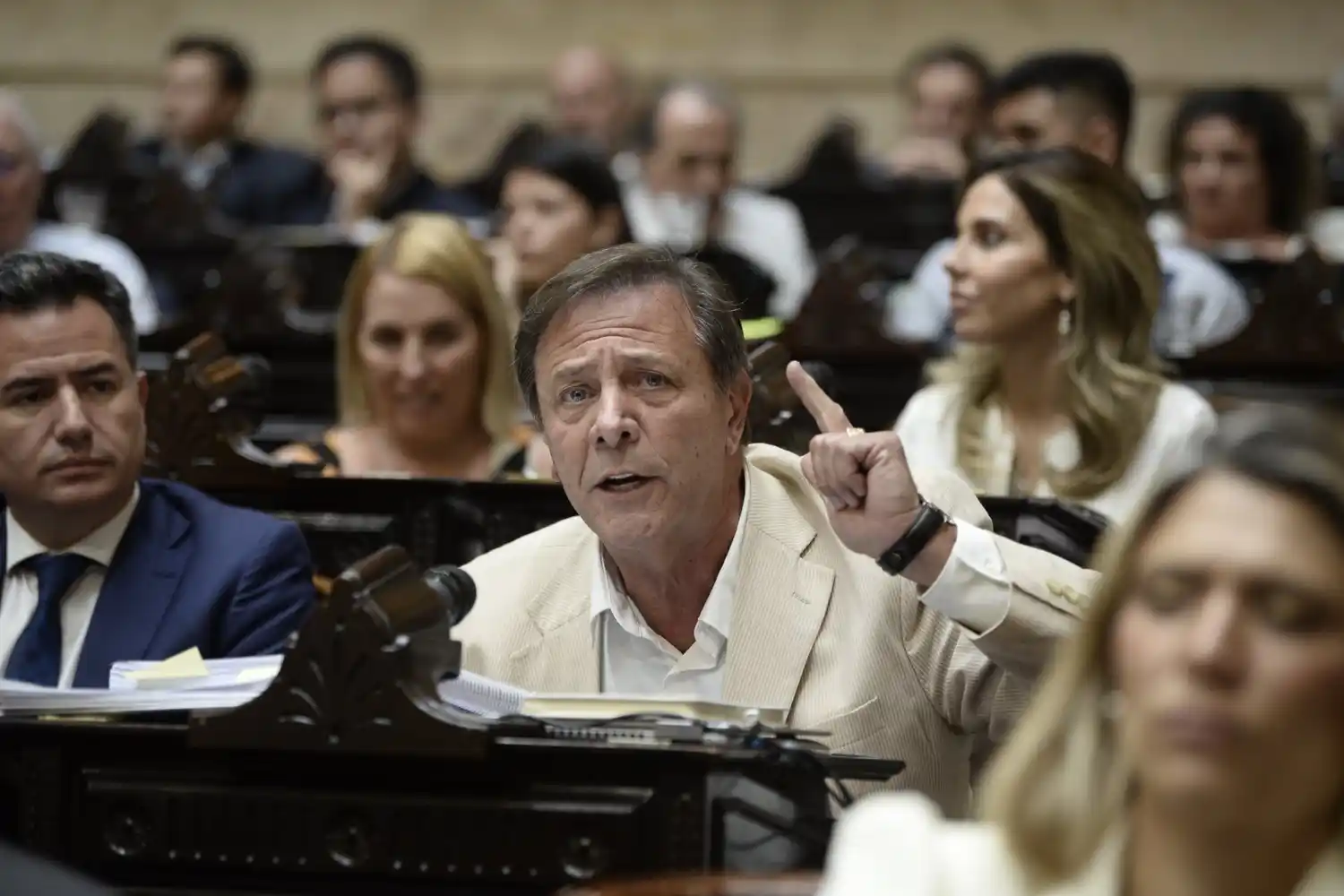 Oscar Zago adelantó la ruptura del bloque de La Libertad Avanza en Diputados