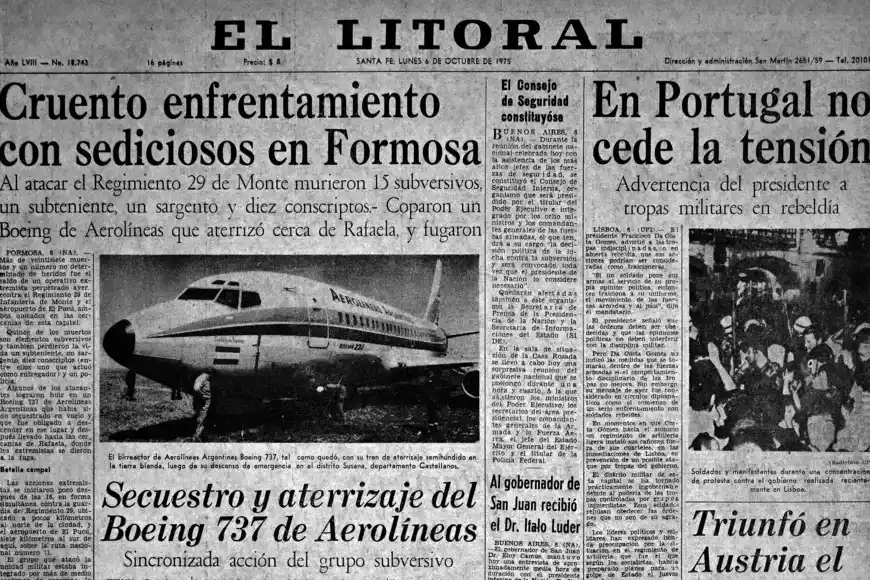 pánico y terror en el aire por el avión que aterrizó en la región - 4