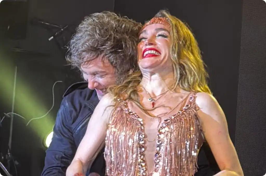 Javier Milei en el show de Fátima Florez