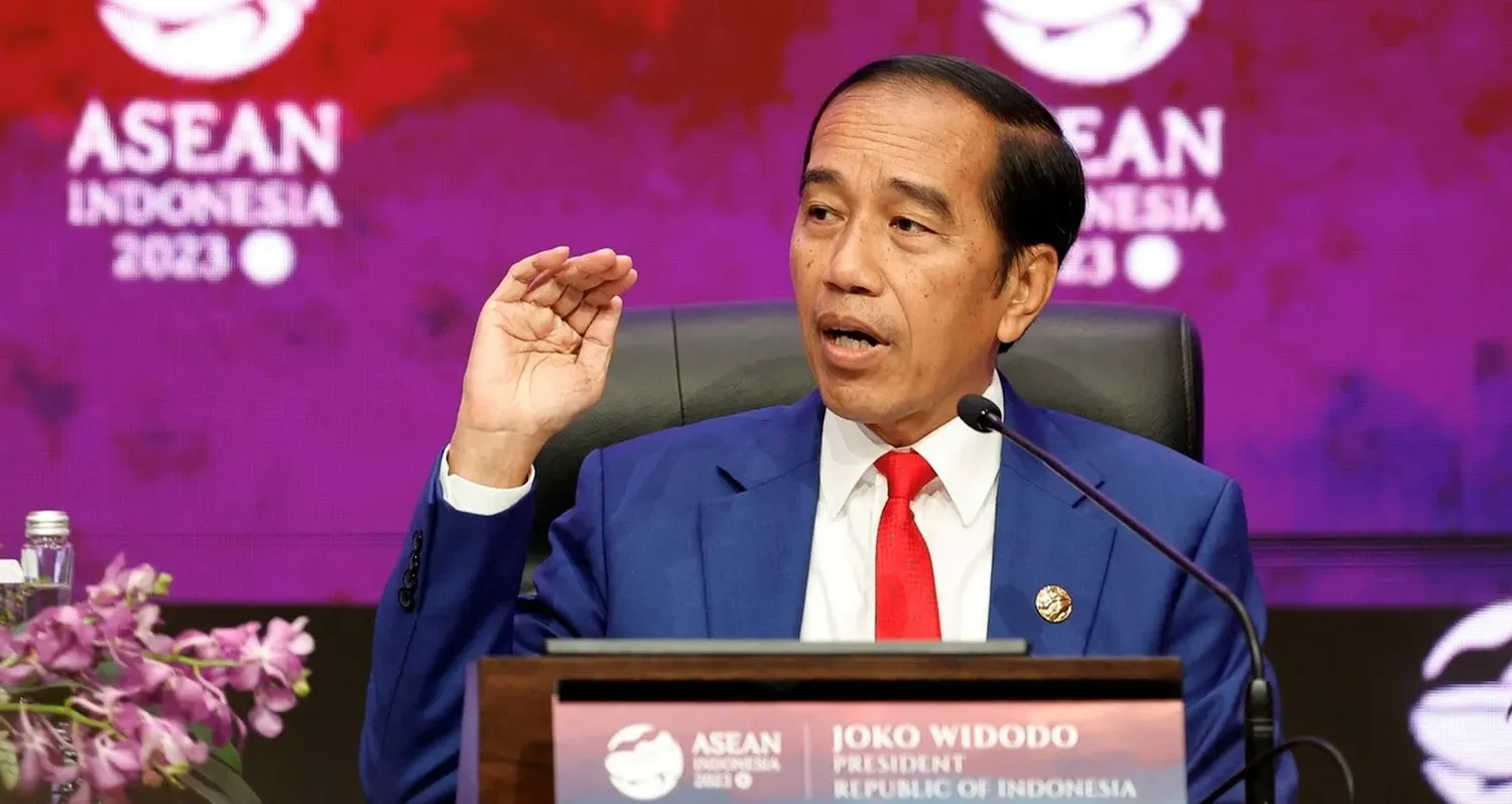 El presidente indonesio, Joko Widodo, en la 43ª Cumbre de la ASEAN en Yakarta, Indonesia, este 7 de septiembre. Foto: Reuters.