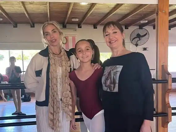 Jacinta Kablan fue becada en un seminario de danza clásica