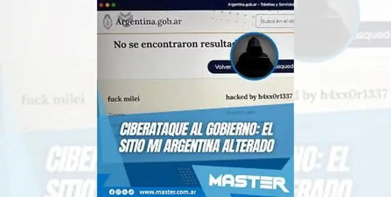 El hackeo a Mi Argentina debe ser un llamado de atención para priorizar la seguridad digital como una política de Estado. Gentileza