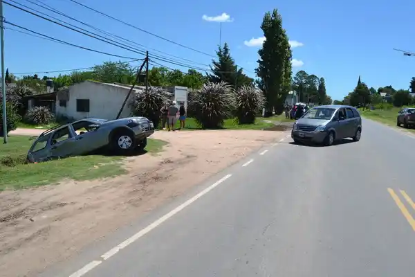 Una mujer y su hija sufrieron lesiones leves en un accidente