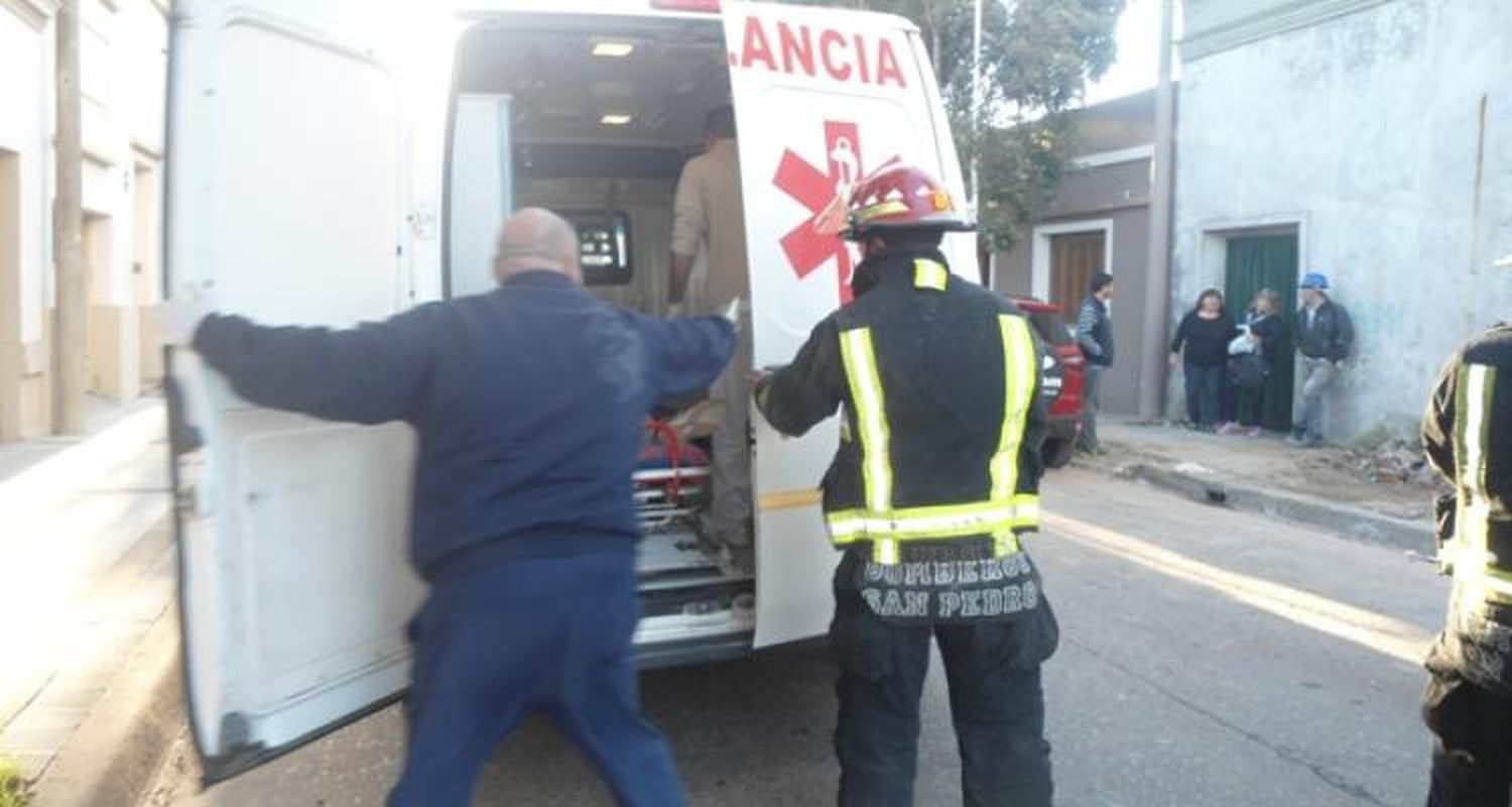 Accidente en obra en construcción: “El paciente perdió el conocimiento y se le practican estudios”