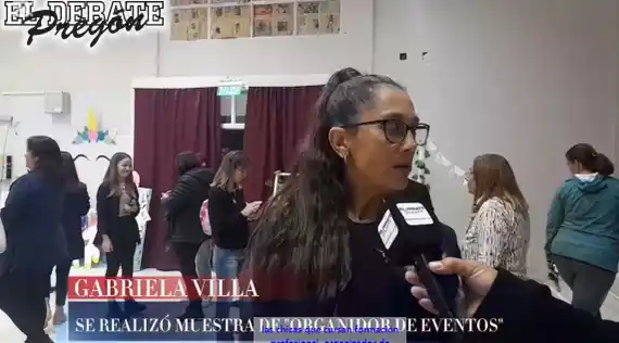 Se realizó muestra de “Organizador de eventos”